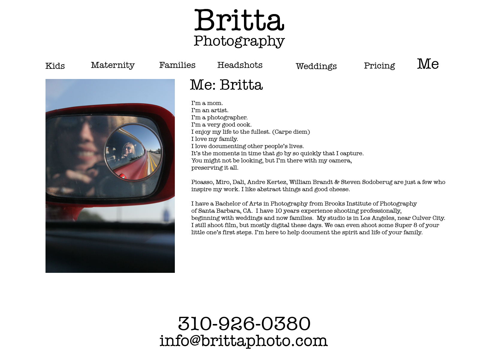 britta francisco's biography, 